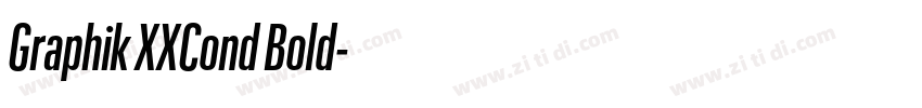 Graphik XXCond Bold字体转换 Graphik XXCond Bold字体转换